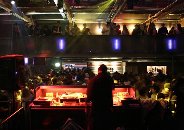 DJ in the club in Muffatwerk Munich