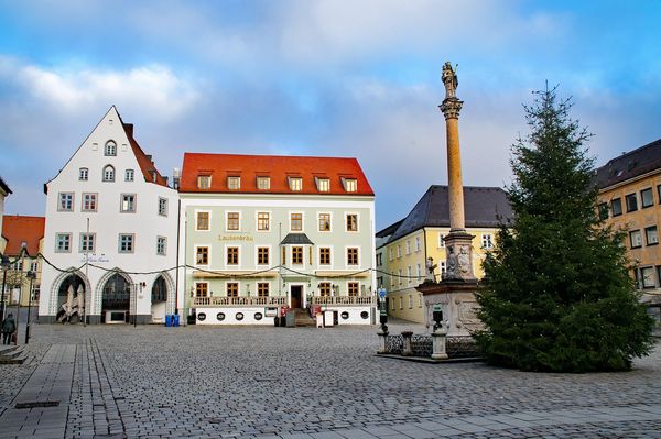 Mariensäule am Marienplatz